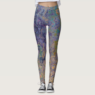 Leggings Resumen de Tinta Alcohólica Lucid Dreams