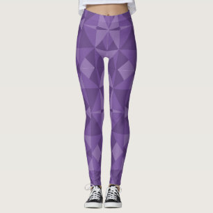 Leggings Resumen del patrón de triángulo geométrico