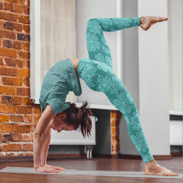 Leggings Resumen del patrón de vestidores en el Día de San 