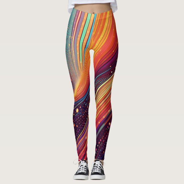 Leggings Resumen del remolque (Anverso)