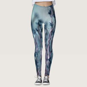 Leggings Resumen del sueño de Blue Grass