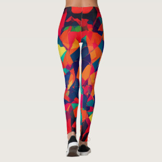 Leggings Resumen Diseño colorido
