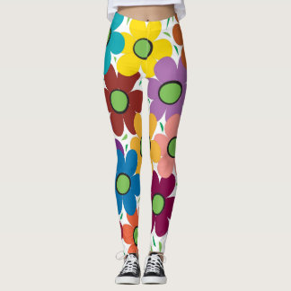 Leggings Resumen floral completo