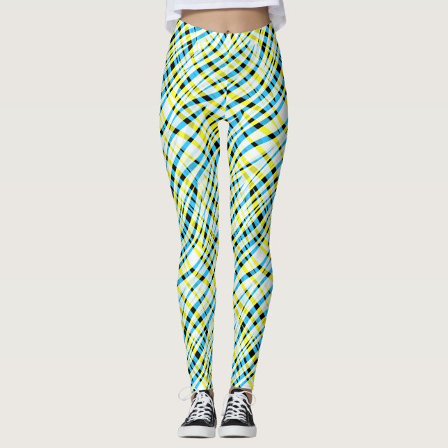 Leggings Resumen geométrico (Anverso)