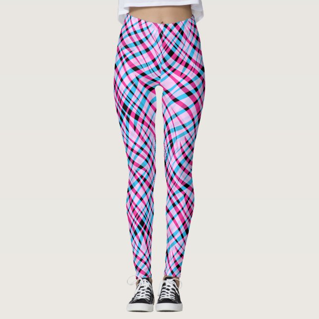 Leggings Resumen geométrico (Anverso)