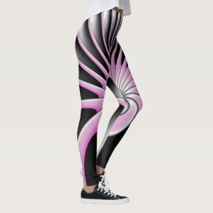Leggings Resumen moderno Patrón de arte radical loco
