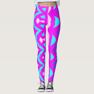Leggings Resumen multicolor moderno "Ratti_Creative_Arts"