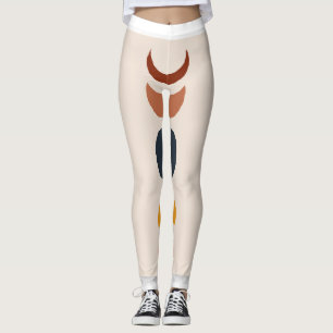 Leggings Resumen Posters de Sun Moon Boho