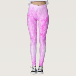 Leggings Resumen rosa caliente Grunge