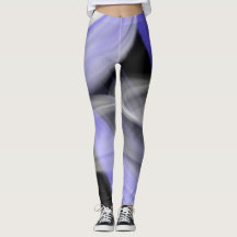 Leggings Resumen Tendencia Violeta de Lavanda