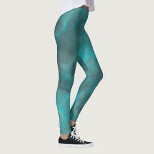 Leggings Resumen turquesa