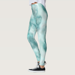 Leggings Resumen turquesa