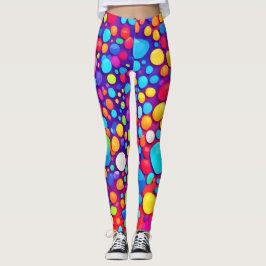 Leggings Resumen vibrante Kaleidoscope