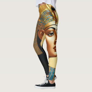 Leggings Retrato artístico de Cleopatra