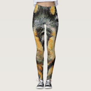 Leggings Retrato artístico del rotulier pimienta