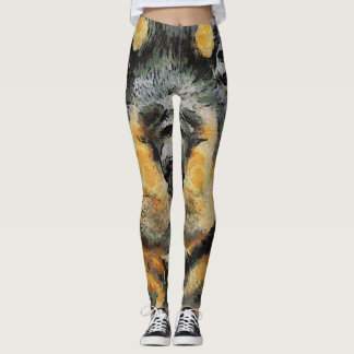 Leggings Retrato artístico del rotulier pimienta