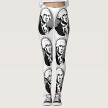 Retrato blanco y negro de George Washington