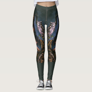 Leggings Retrato colorido de la "fidelidad feroz de Atenas"