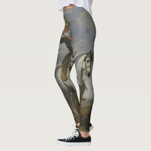Leggings retrato de arte