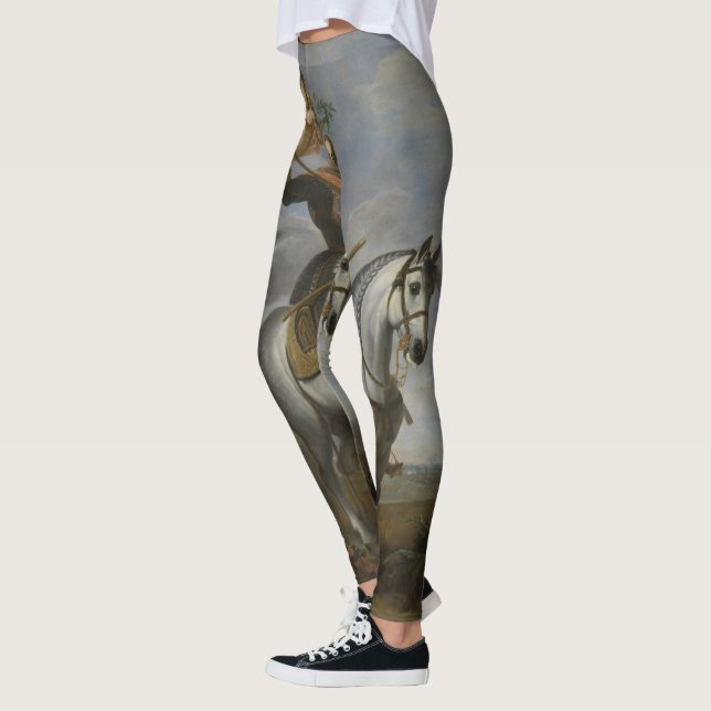 Leggings retrato de arte (Izquierda)