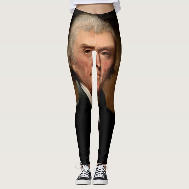 Leggings Retrato de Thomas Jefferson (Anverso)