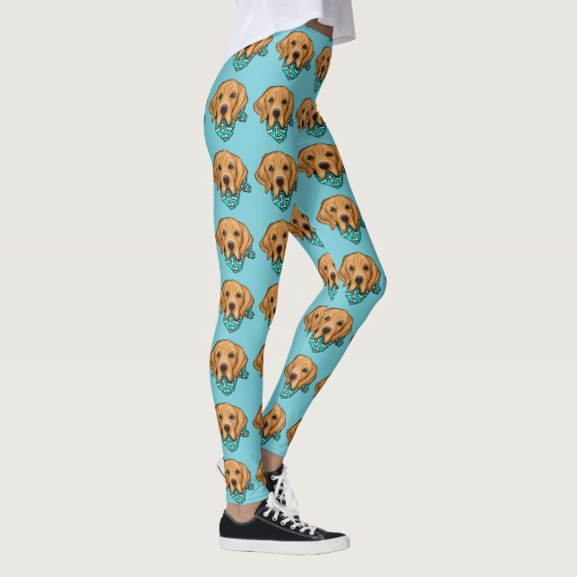 Leggings Retriever Dorado (Derecha)