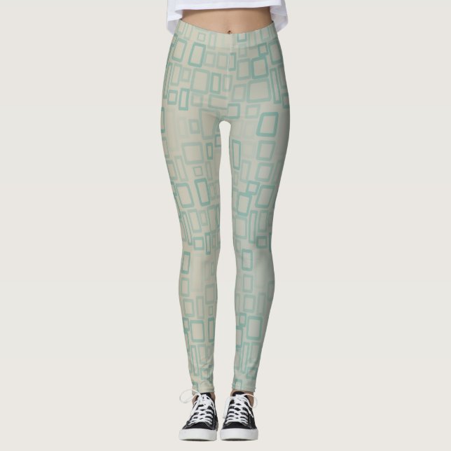 Leggings Retro Aqua (Anverso)