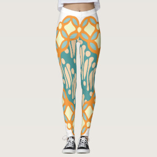 Leggings Retro Ethnic Classic Java Vintage