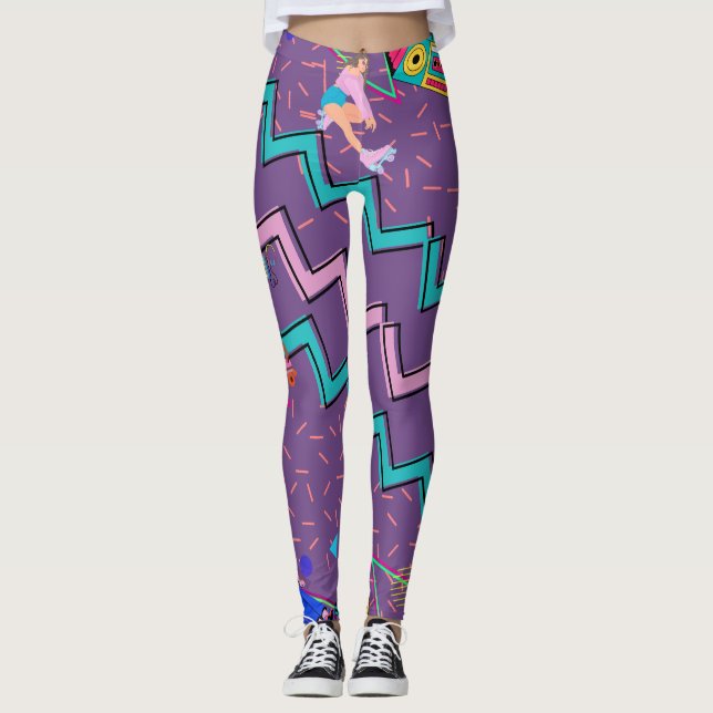Leggings Retro Funky  (Anverso)