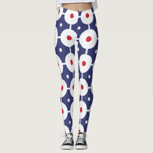Leggings Retro Funky Seamless Vintage Design