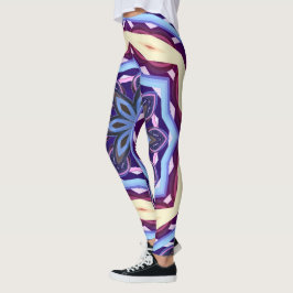 Leggings Retro Psicodélico Mandala Trippy Hippie Boho