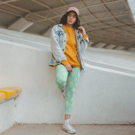 Leggings Retro redondeado