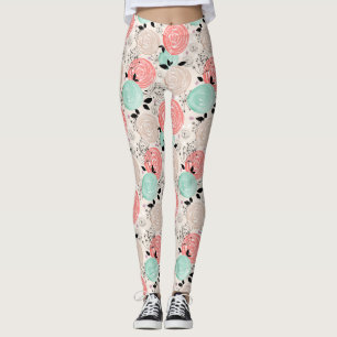 Leggings Retro, rosas