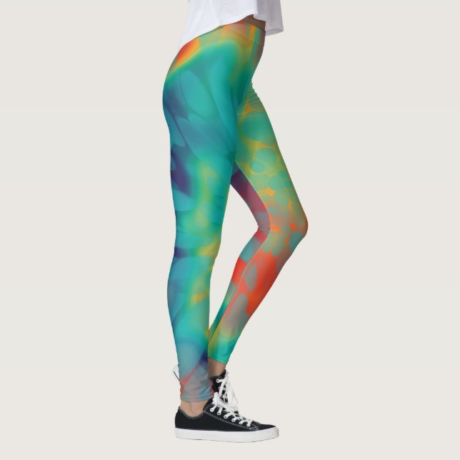 Leggings Retro Tie-dye (Derecha)