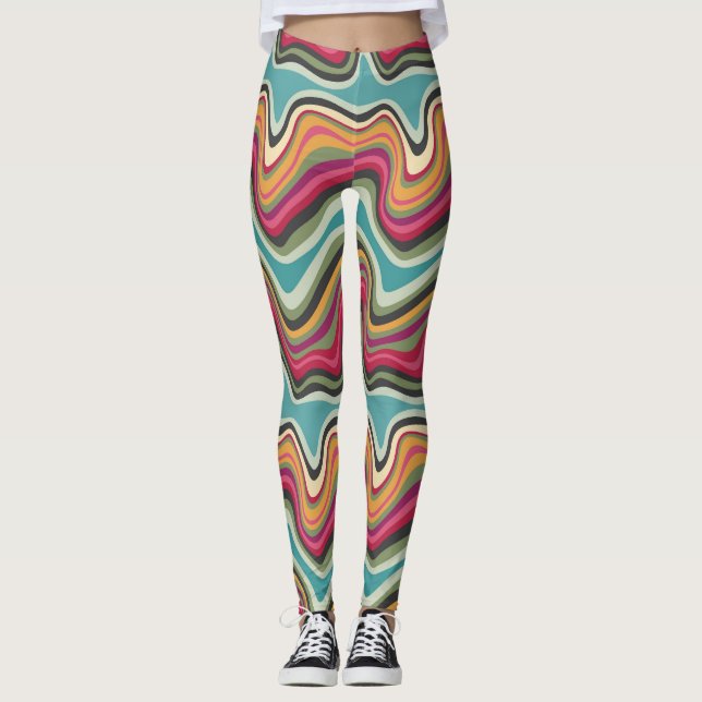 Leggings retro wave MANA (Anverso)