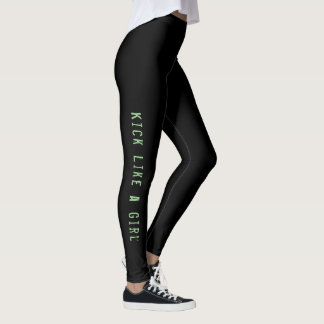 Leggings Retroceso como las polainas de un chica