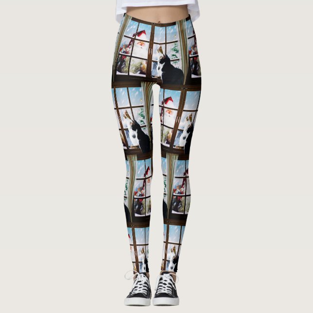 Leggings Reunión Santa (Anverso)