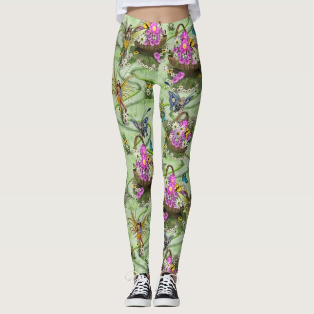 Leggings Reuniones del Festival de Primavera de verano (Anverso)