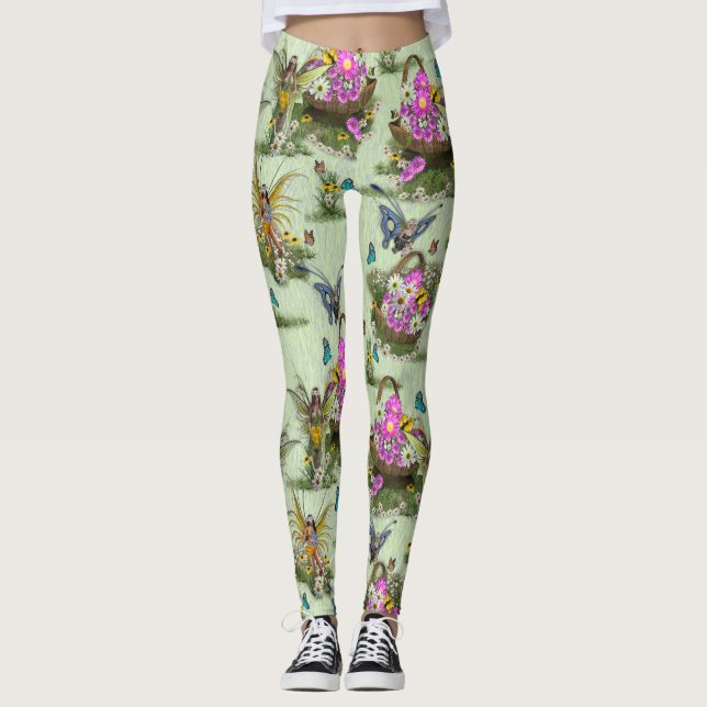Leggings Reuniones del Festival de Primavera de verano (Anverso)
