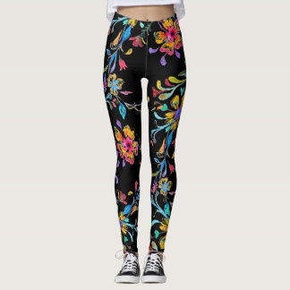 Leggings Revuelta de las flores silvestres
