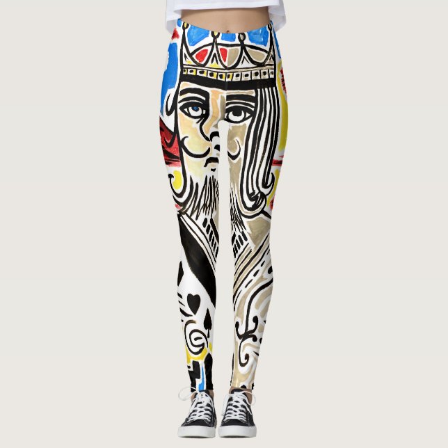 Leggings Rey De Cartas (Anverso)