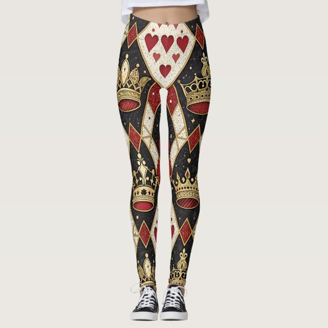 Leggings Rey & Reina de Corazones (Anverso)