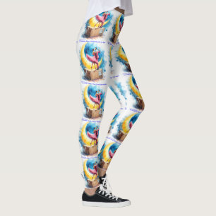 Leggings Rick London Salsa Rosa del Himalaya Divertido
