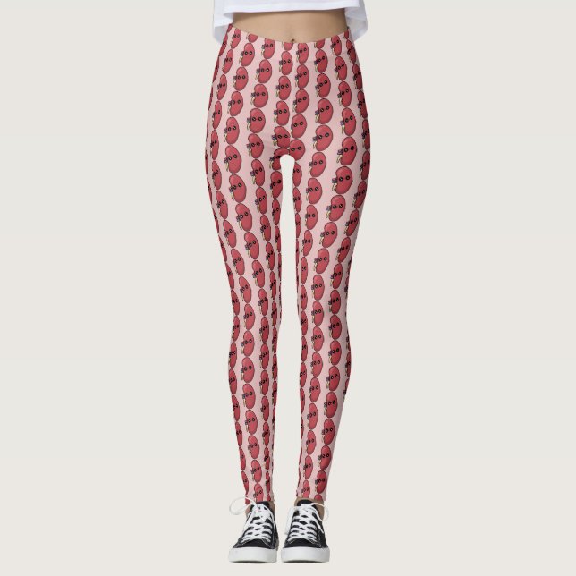 Leggings Riñon Cute - Biología Humana (Anverso)