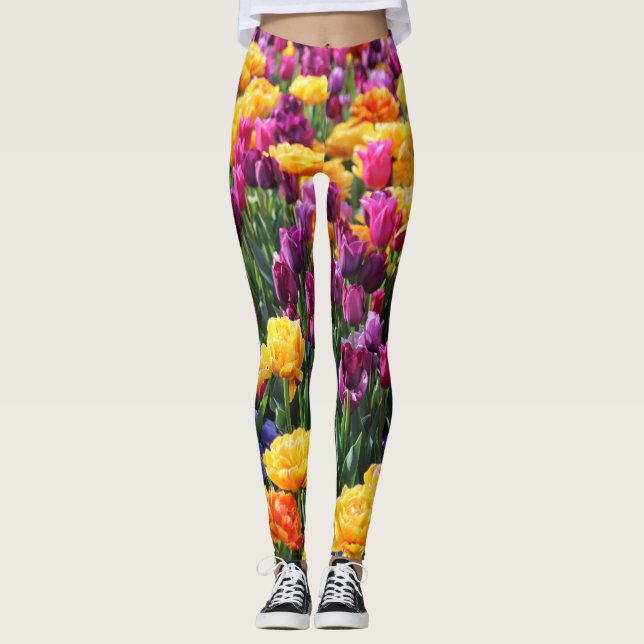 Leggings Río Floral Falln Sunset (Anverso)