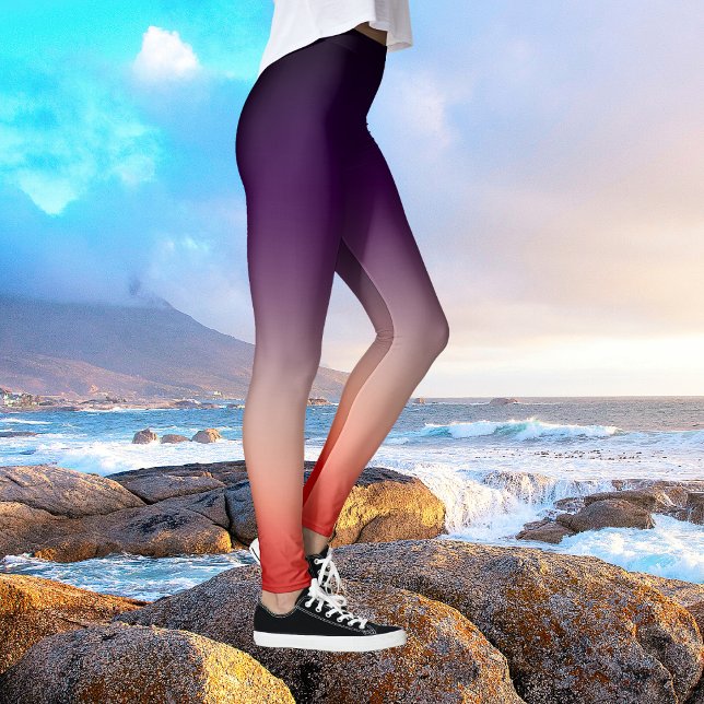 Leggings Ripe Blackberry Raspberry Shadow Ombre Tie Dye (Subido por el creador)