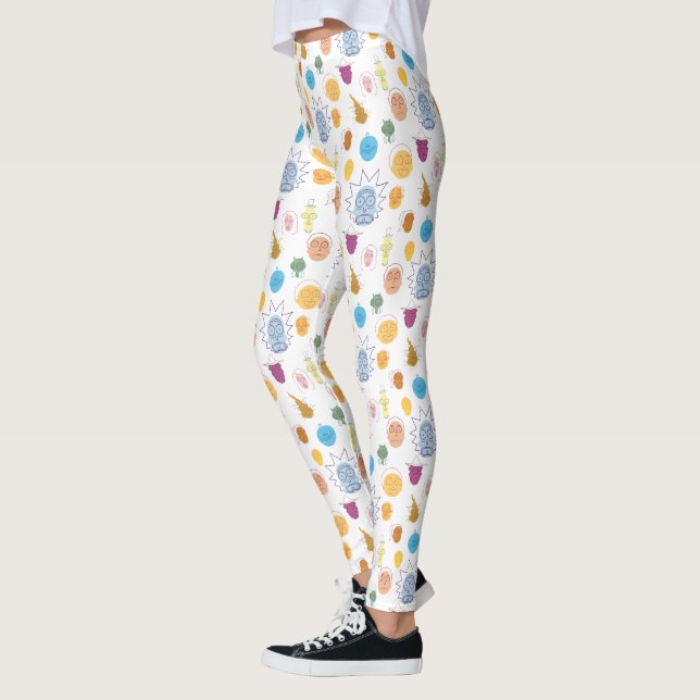 Leggings RIQUEZA Y MORTY™| Obtener Schwifty (Izquierda)