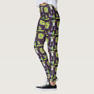 Leggings RIQUEZA Y MORTY™  Patrón de portal de Pickle Ri