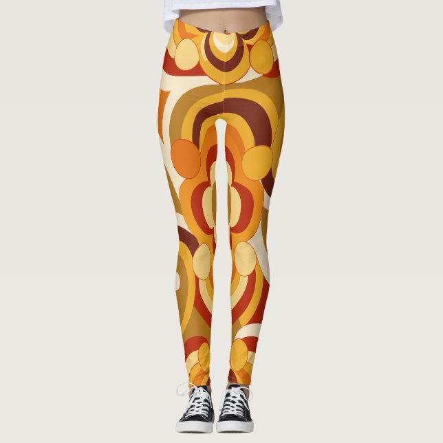 Leggings Ritmo retro (Anverso)