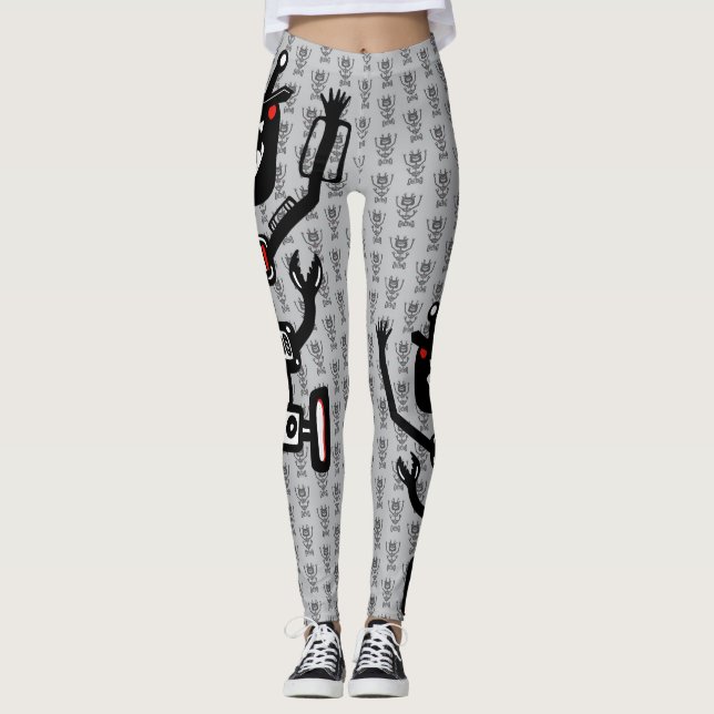 Leggings Robo Monsters (Anverso)